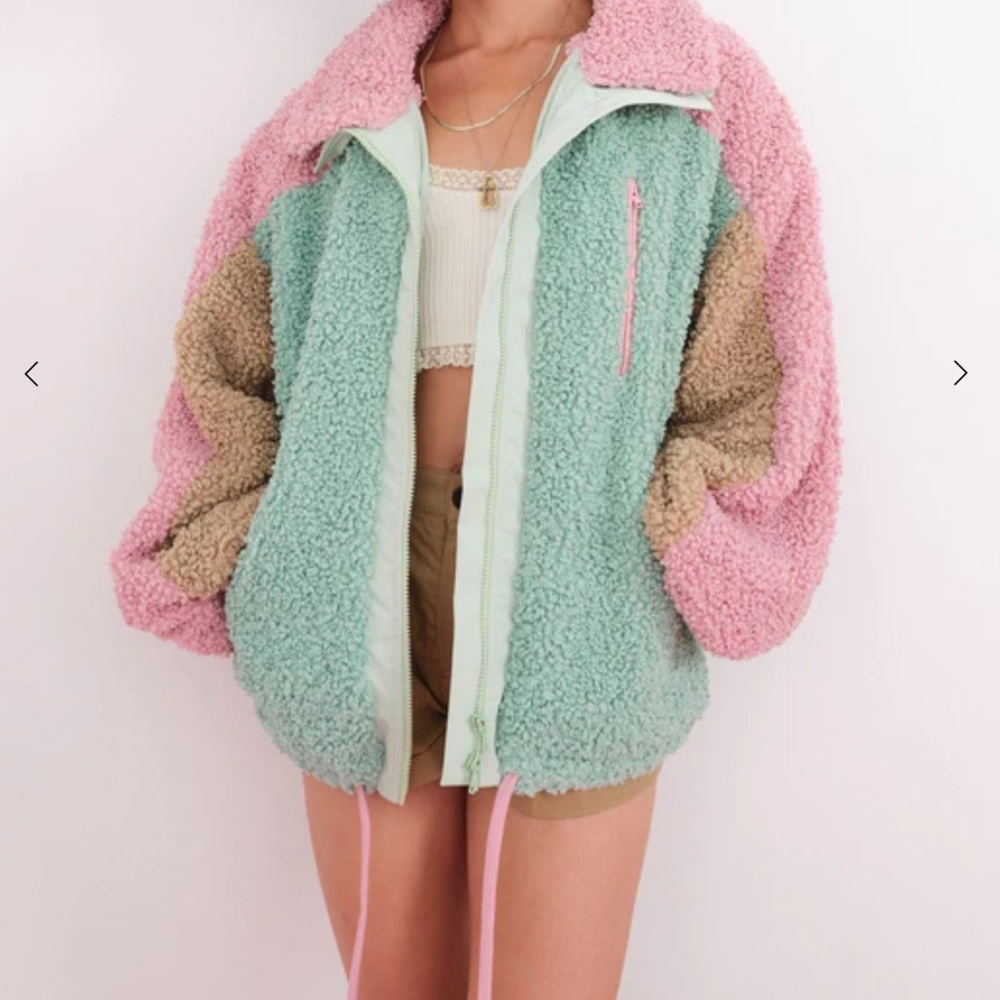 Free People Cozy Zip-up Jacket